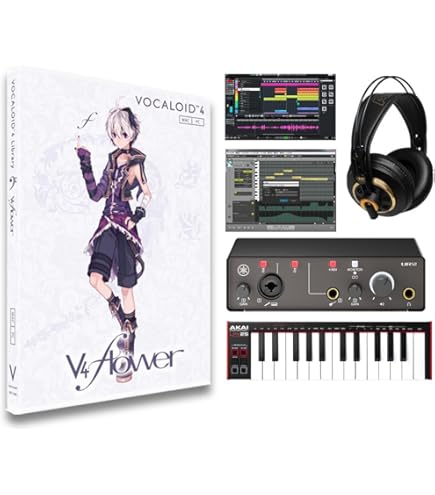 Amazon | Gynoid v4 Flower お手軽スターターセット ボカロ初心者